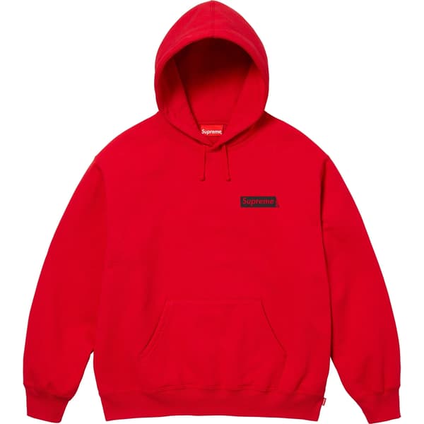 Supreme Catwoman Hooded Sweatshirt - Red (front)