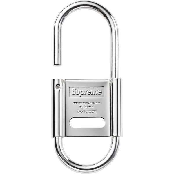 Supreme CDW Delta Carabiner - Silver (front)