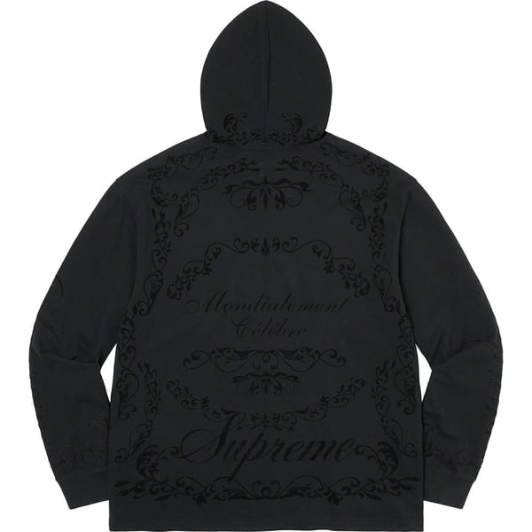 Supreme Celebré Hooded L/S Top - Black (front)