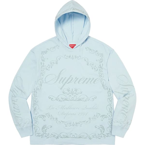 Supreme Celebré Hooded L/S Top - Blue (front)