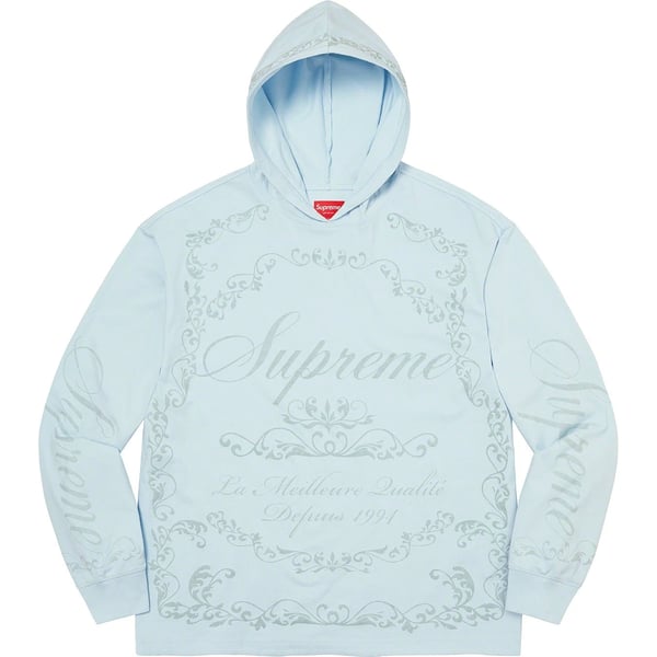Supreme Celebré Hooded L/S Top - Blue (front)
