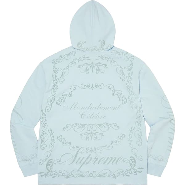 Supreme Celebré Hooded L/S Top - Blue (front)