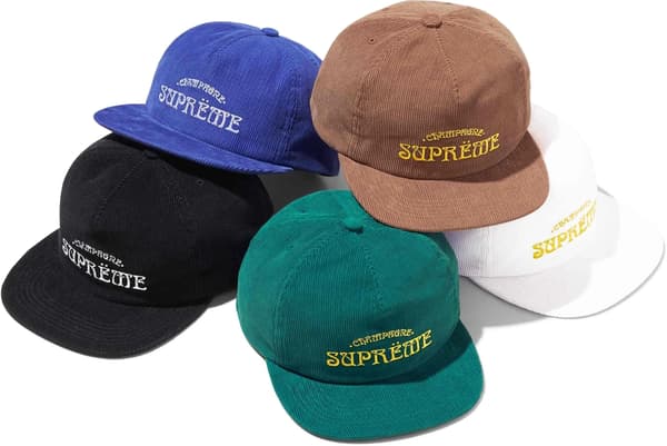 Supreme Champagne Corduroy 5-Panel - Product Image