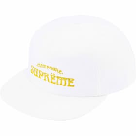 Supreme Champagne Corduroy 5-Panel White
