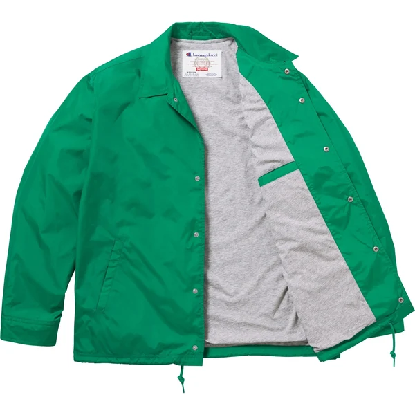 Supreme Champion Coaches Jacket - Green (front)