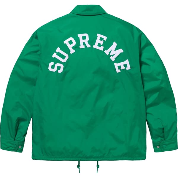 Supreme Champion Coaches Jacket - Green (front)