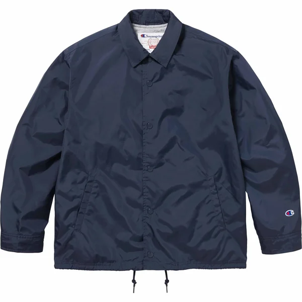 Supreme Champion Coaches Jacket - Navy (front)