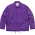 Supreme Champion Coaches Jacket - Purple (front)