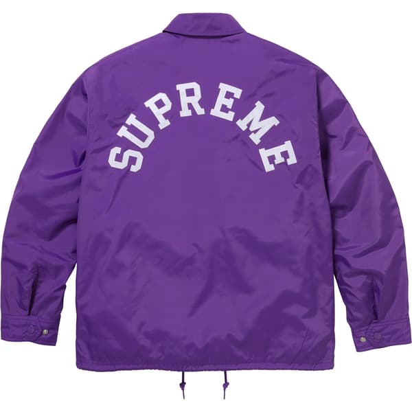Supreme Champion Coaches Jacket - Purple (front)