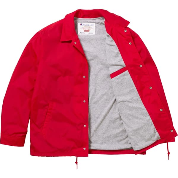 Supreme Champion Coaches Jacket - Red (front)