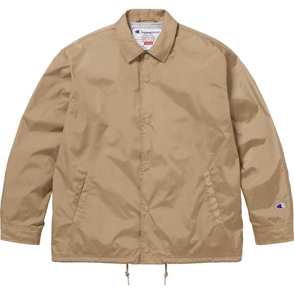 Supreme Champion Coaches Jacket - Tan (front)