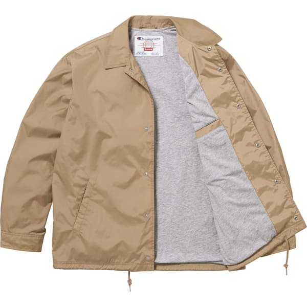 Supreme Champion Coaches Jacket - Tan (front)