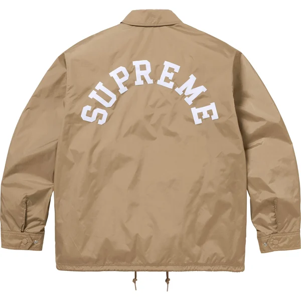 Supreme Champion Coaches Jacket - Tan (front)