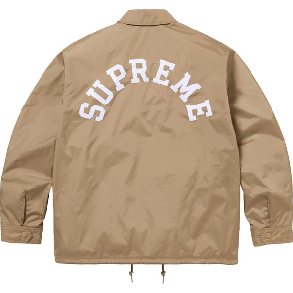 Supreme Champion Coaches Jacket - Tan (front)