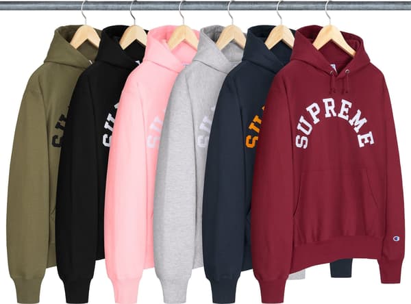 Supreme Champion Hooded Sweatshirt - Product Image