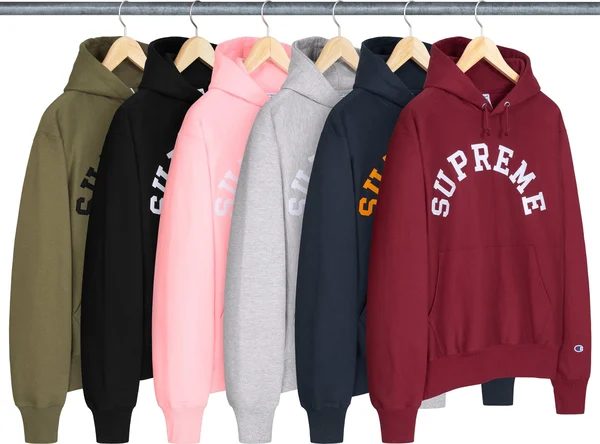 Supreme Champion Hooded Sweatshirt - Product Image