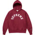 Supreme Champion Hooded Sweatshirt - Cardinal (front)