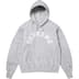 Supreme Champion Hooded Sweatshirt - Heather Grey (front)