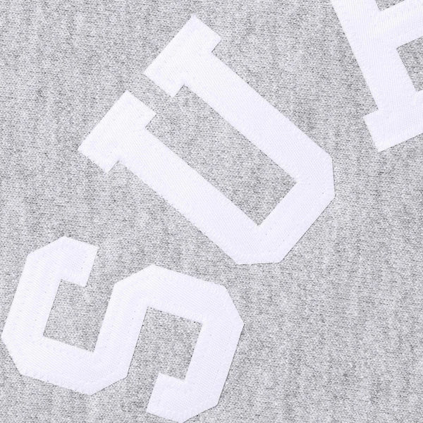 Supreme Champion Hooded Sweatshirt - Heather Grey (front)