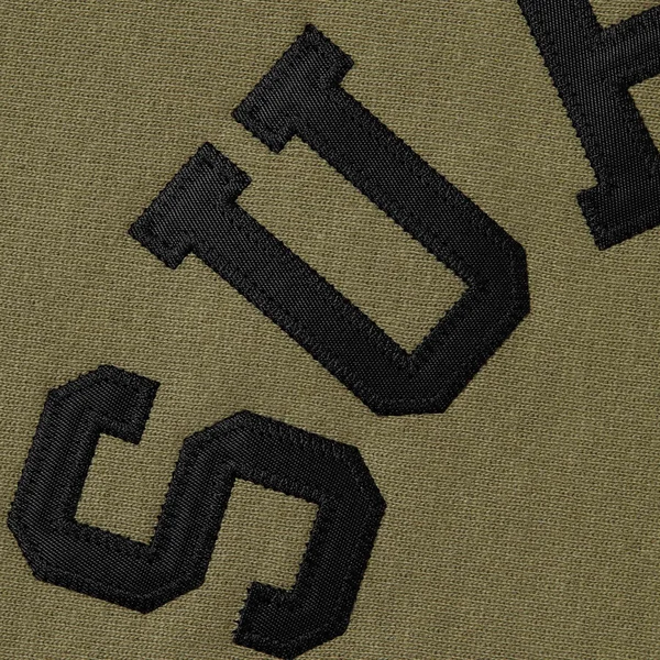 Supreme Champion Hooded Sweatshirt - Olive (front)