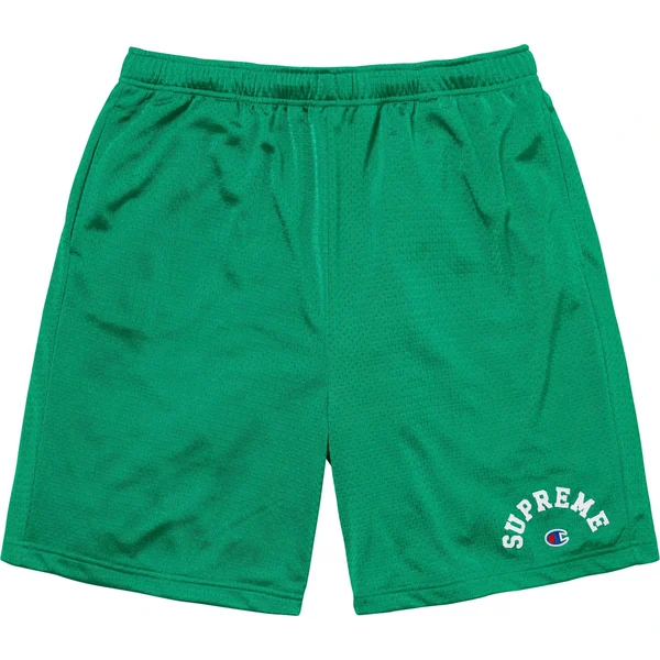 Supreme Champion Mesh Short - Green (front)