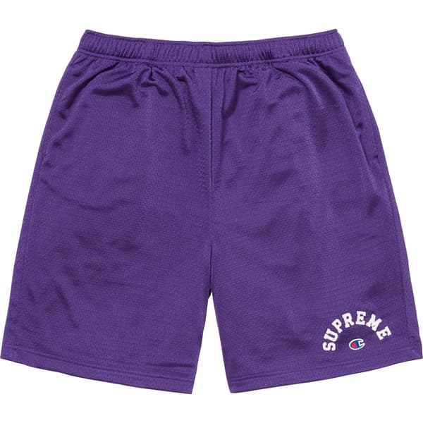 Supreme Champion Mesh Short - Purple (front)
