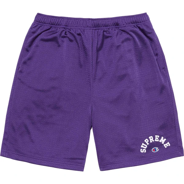 Supreme Champion Mesh Short - Purple (front)