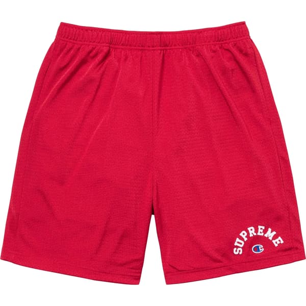 Supreme Champion Mesh Short - Red (front)