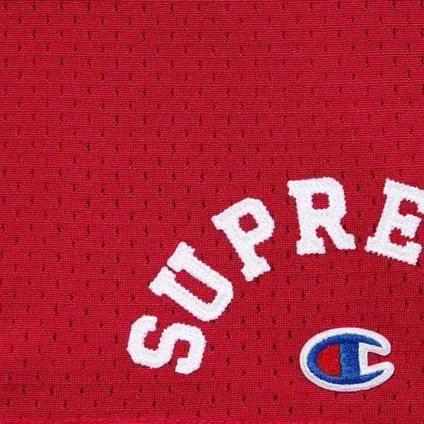Supreme Champion Mesh Short - Red (front)