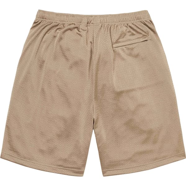 Supreme Champion Mesh Short - Tan (front)