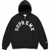 Supreme Champion Zip Up Hooded Sweatshirt - Black (front)
