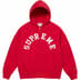 Supreme Champion Zip Up Hooded Sweatshirt - Red (front)