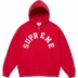 Supreme Champion Zip Up Hooded Sweatshirt - Red (front)