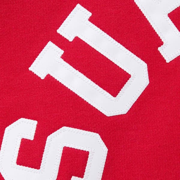 Supreme Champion Zip Up Hooded Sweatshirt - Red (front)