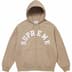 Supreme Champion Zip Up Hooded Sweatshirt - Tan (front)