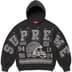 Supreme Champions Studded Hooded Sweatshirt - Black (front)