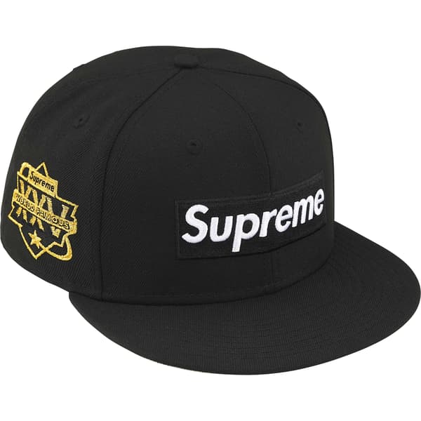 Supreme Championship Box Logo New Era - Black (front)