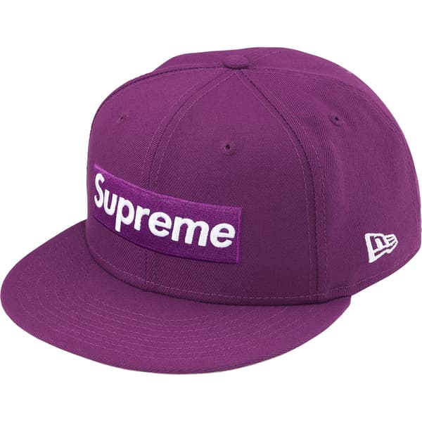 Supreme Championship Box Logo New Era - Purple (front)