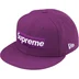 Supreme Championship Box Logo New Era - Purple (front)