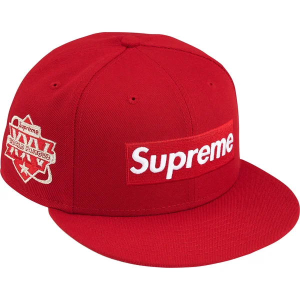 Supreme Championship Box Logo New Era - Red (front)