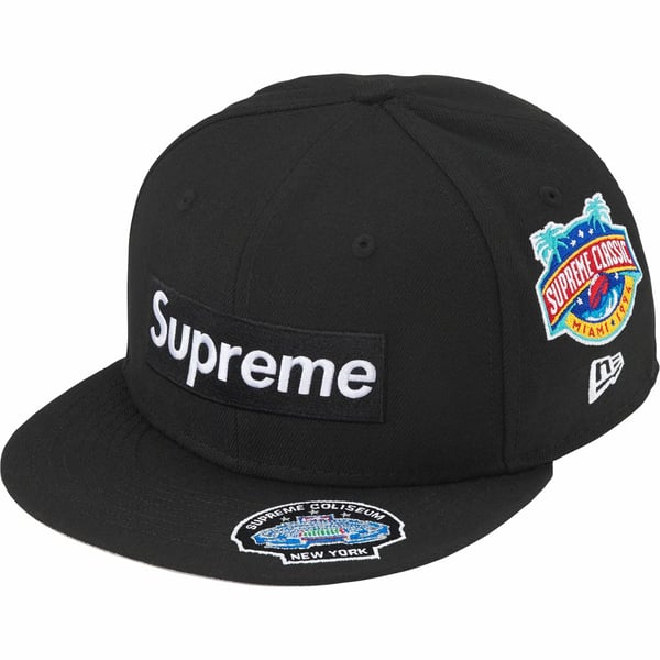 Supreme Championships Box Logo New Era - Black (front)