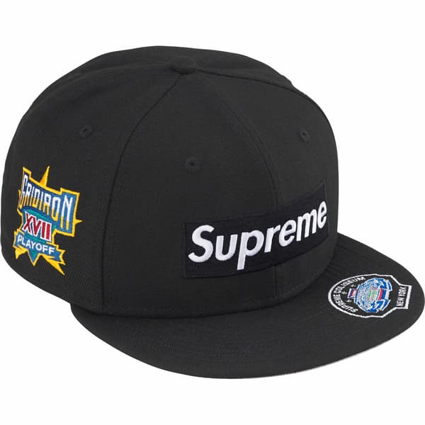 Supreme Championships Box Logo New Era - Black (front)