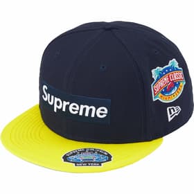 Supreme Championships Box Logo New Era Navy