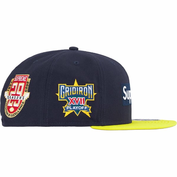 Supreme Championships Box Logo New Era - Navy (front)