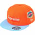 Supreme Championships Box Logo New Era - Orange (front)