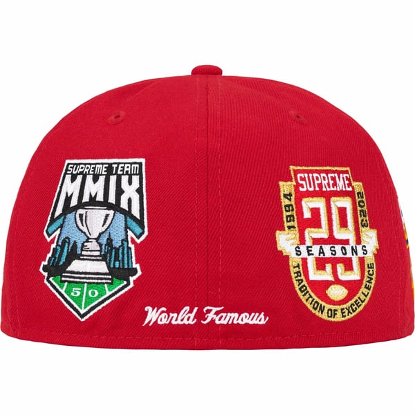 Supreme Championships Box Logo New Era - Red (front)