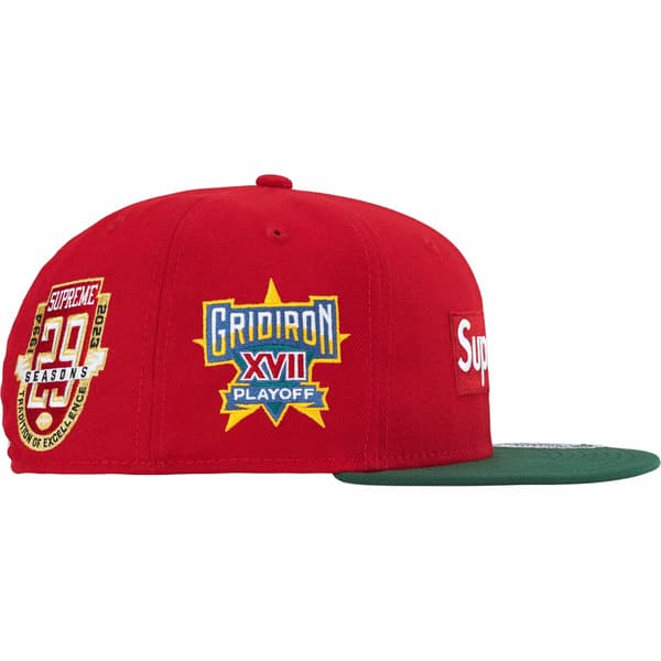 Supreme Championships Box Logo New Era - Red (front)