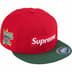 Supreme Championships Box Logo New Era - Red (front)