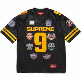 Supreme Championships Football Jersey Black