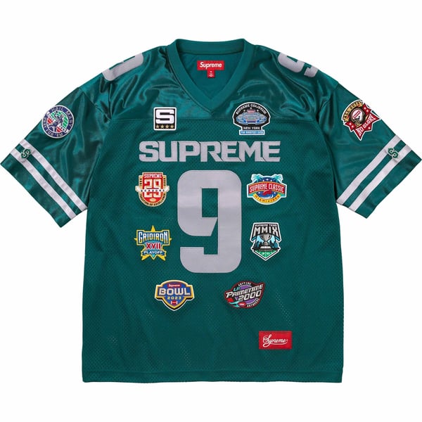 Supreme Championships Football Jersey - Dark Teal (front)